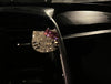 Car Bling Interior Accessories, Car Air Vent Rhinestone Diamond Decoration - Pink