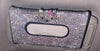 BLING BLING CAR SUN VISOR TISSUE BOX HOLDER, LEATHER CRYSTALS AUTO INTERIOR ACCESSORIES PAPER TOWEL SILVER PINK CAT - Fashion Car ®