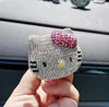 Car Bling Interior Accessories, Car Air Vent Rhinestone Diamond Decoration - Pink - Fashion Car ®