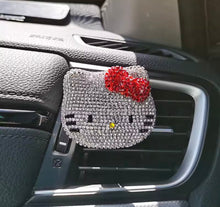  Car Bling Interior Accessories, Car Air Vent Rhinestone Diamond Decoration - Red - Fashion Car ®