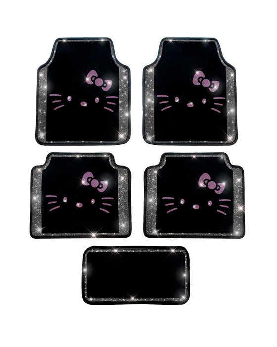 EXTRA BLING LUXURY SPARK MATS KITTY COLORFUL - Fashion Car Inc