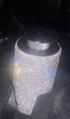 EXTRA ICE BRIGHT SHINY RHINESTONE CAR DIFFUSER HUMIDIFIER WITH LED LIGHT AUTO AIR PURIFIER AIR FRESHENER CAR ACCESSORIES SILVER - Fashion Car ®