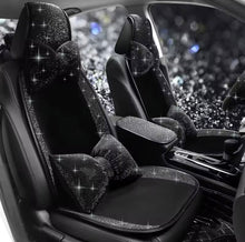  EXTRA SHINY CAR SEAT BLACK - Fashion Car ®