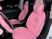  LUXURY SEAT COVER KITTY FULL SET UNIVERSAL - Fashion Car ®