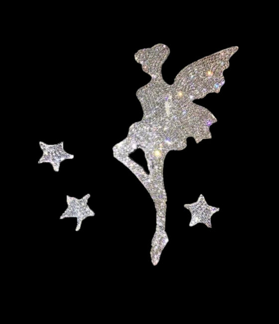 Sticker Ultra Bling Rhinestone Shiny Exterior Car (Fairy) - Fashion Car Inc