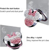 ULTRA BLING MOUSE PINK KEY- PUSH STAR DECOR - Fashion Car Inc