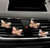 Bling Butterfly Car Accessories, Cute Car Air Freshener, Car Interior Decoration Charm, Rhinestone Car Air Vent Clip, Glam Car Deco - Fashion Car Inc