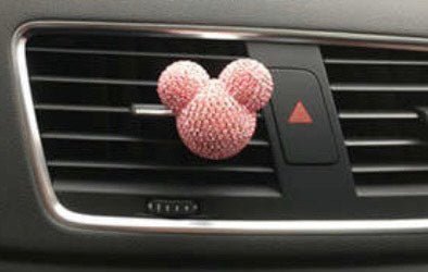 Car Air Vent Clip Charms, Crystal Car Diffuser Vent Clip, Rhinestone Oil Diffuser Vent Clip, Car Fresheners for Women, Bling Car Accessories for Women – Stylish & Practical - Fashion Car Inc