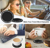 Car Cup Holder Coaster, SHANSHUI Universal Rubber Cup Holder Interior Accessories 2.75 Inches Anti-Slip Vehicle Coaster for Nissan,Mazda and Most Cars(Black/ 2Pcs) - Fashion Car Inc