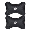 Fashion Car Headrest Pillow Neck Cushion Cervical Support Pillow Pad for Relieve Neck Fatigue Pain with Imperial Crown - Fashion Car Inc