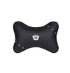 Fashion Car Headrest Pillow Neck Cushion Cervical Support Pillow Pad for Relieve Neck Fatigue Pain with Imperial Crown - Fashion Car Inc