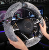 fluff and gloss mixed steering wheel cover lining - Fashion Car Inc