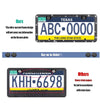 License Plate Diamonds Black - Fashion Car Inc