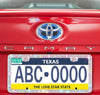 License Plate Diamonds Colorful - Fashion Car Inc