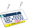 License Plate Diamonds With Bow - Fashion Car Inc