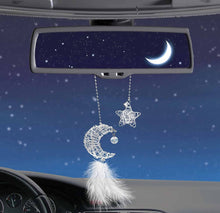  Moon&Star car Decor,Automotive Rear View Mirror Accessories,car Hanging Accessories for Man Women - Fashion Car Inc