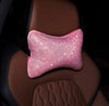 Pillow Pink Shiny Headrest - Fashion Car Inc