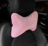 Pillow Pink Shiny Headrest - Fashion Car Inc