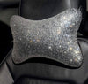 Pillow Silver Bling Headrest - Fashion Car Inc