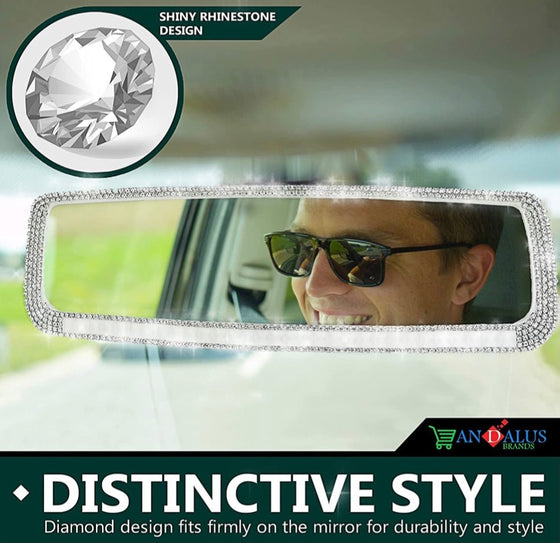 Rearview mirror car bling - Fashion Car Inc