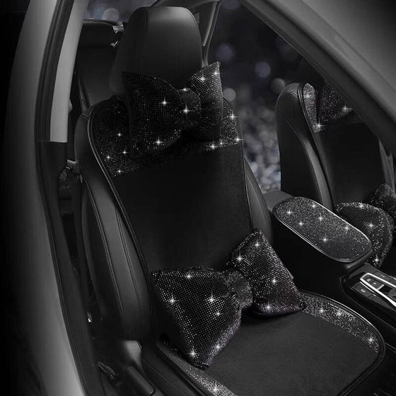 Shiny Car Seat Black - Fashion Car Inc