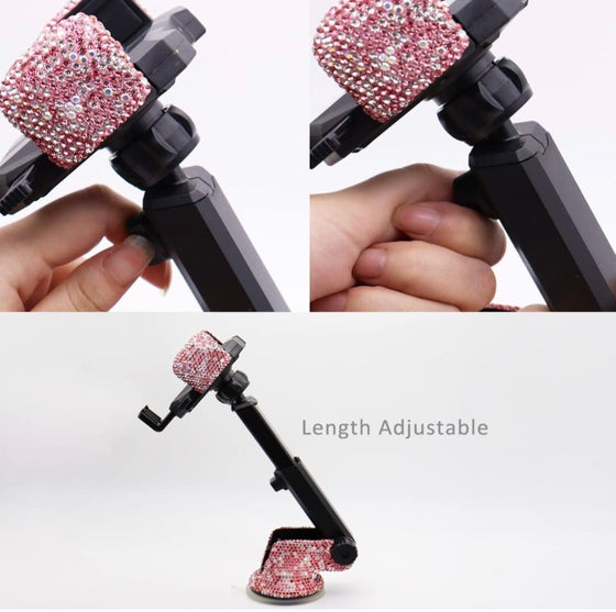 Shiny Cell Phone Holder Bling - Fashion Car Inc