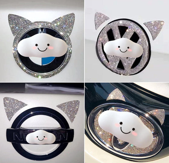 Sticker Ultra Bling Rhinestone Shiny Exterior Car (Cat) - Fashion Car Inc