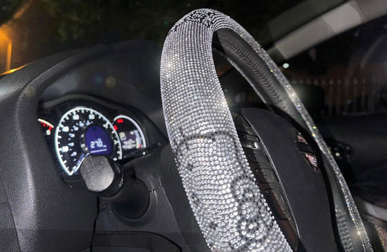 Ultra bling cat rhinestones wheel exotix silver - Fashion Car Inc