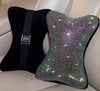 Ultra Bling Full Set All car. Seat Cover Front and Back, Steering Wheel Cover, 2 Seat Cover, 2 Pillow, License Plate Diamonds Ultra Rhinestone (Colorful) - Fashion Car Inc