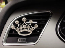  Vent Clips, Crystal Crown Car Diffuser Vent Clip Rhinestone Bow Car Accessories for Air Fresheners Car Interior Decor Crystal Car Decoration - Fashion Car Inc